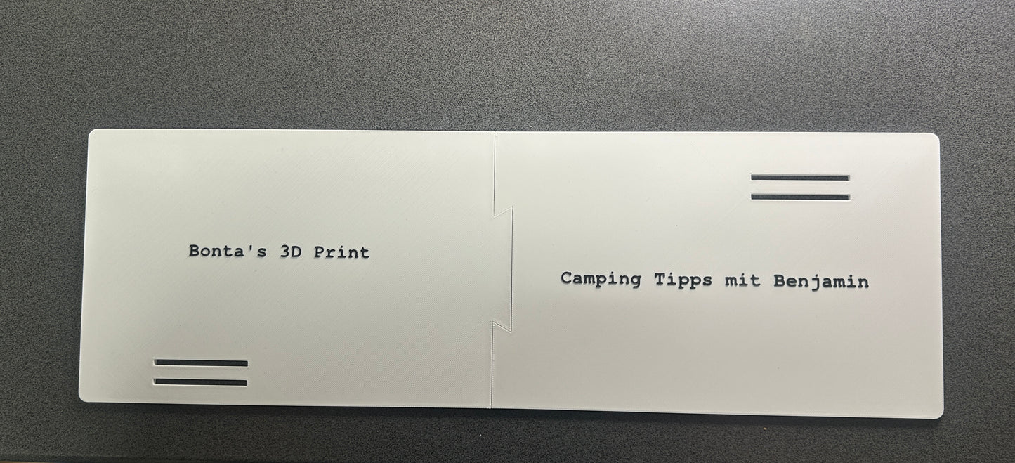 Winterabdeckung für Kühlschrank im Wohnwagen