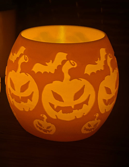 Halloween LED-Licht – Kürbis-Design mit Grusel-Charme