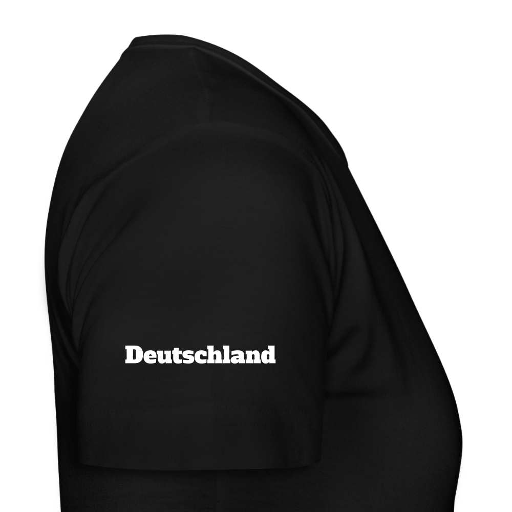 „Weltmeister“ Frauen T-Shirt - Schwarz