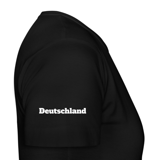 „Weltmeister“ Frauen T-Shirt - Schwarz