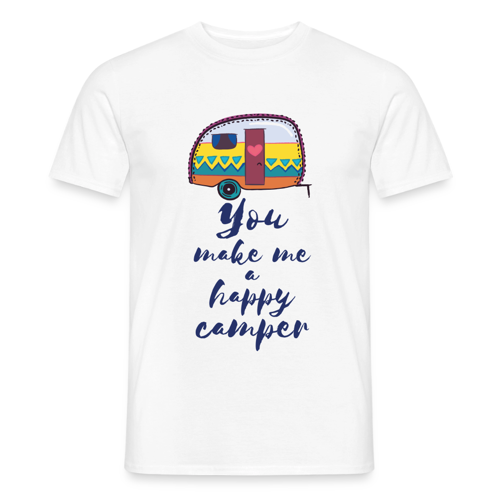 Männer T-Shirt - Weiß