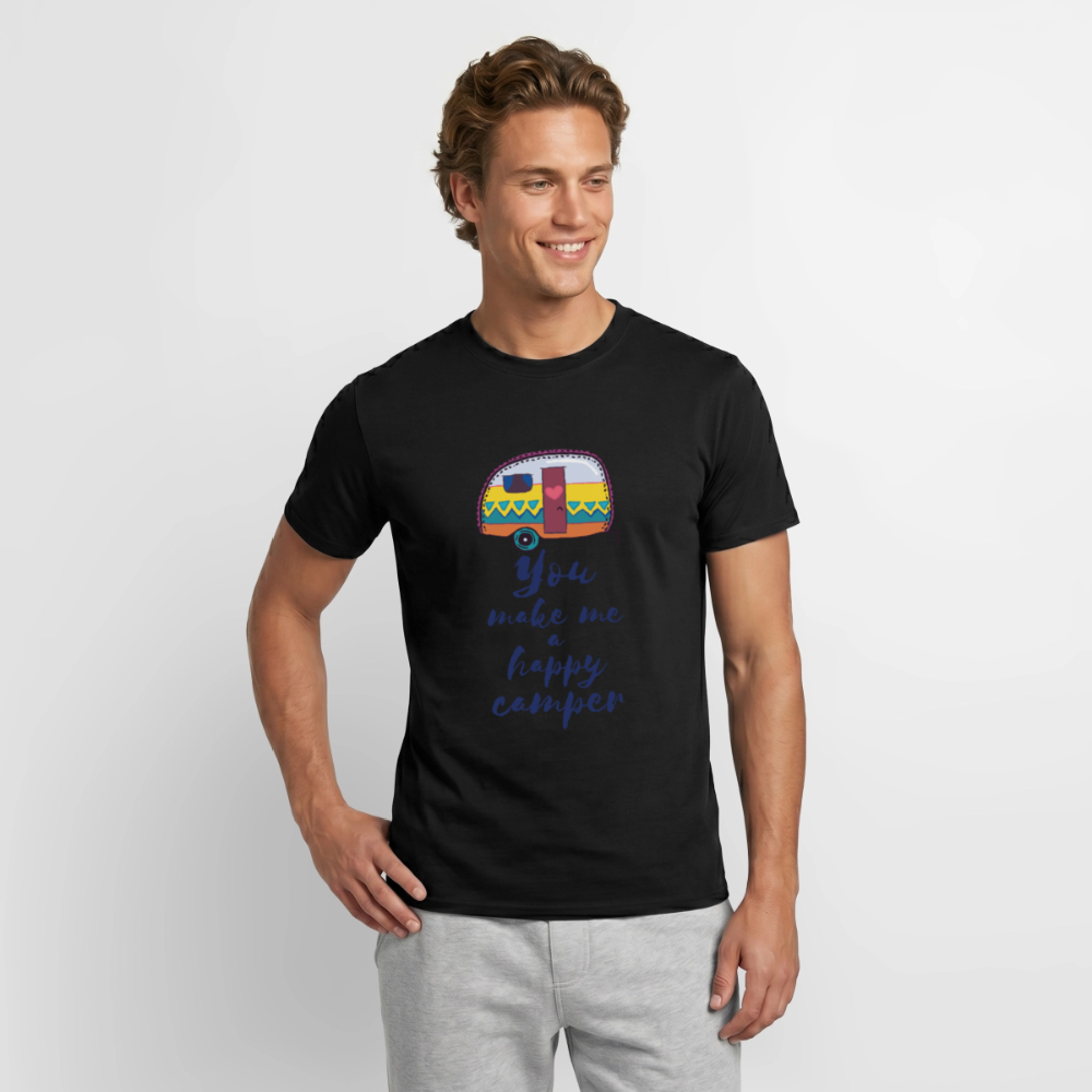 Männer T-Shirt - Schwarz