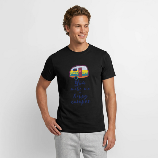 Männer T-Shirt - Schwarz