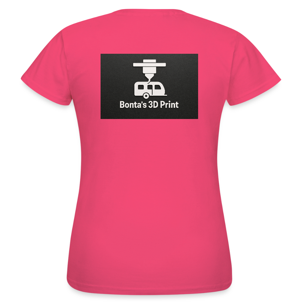 "Bonta's 3D Print Logo" Frauen T-Shirt - Azalea