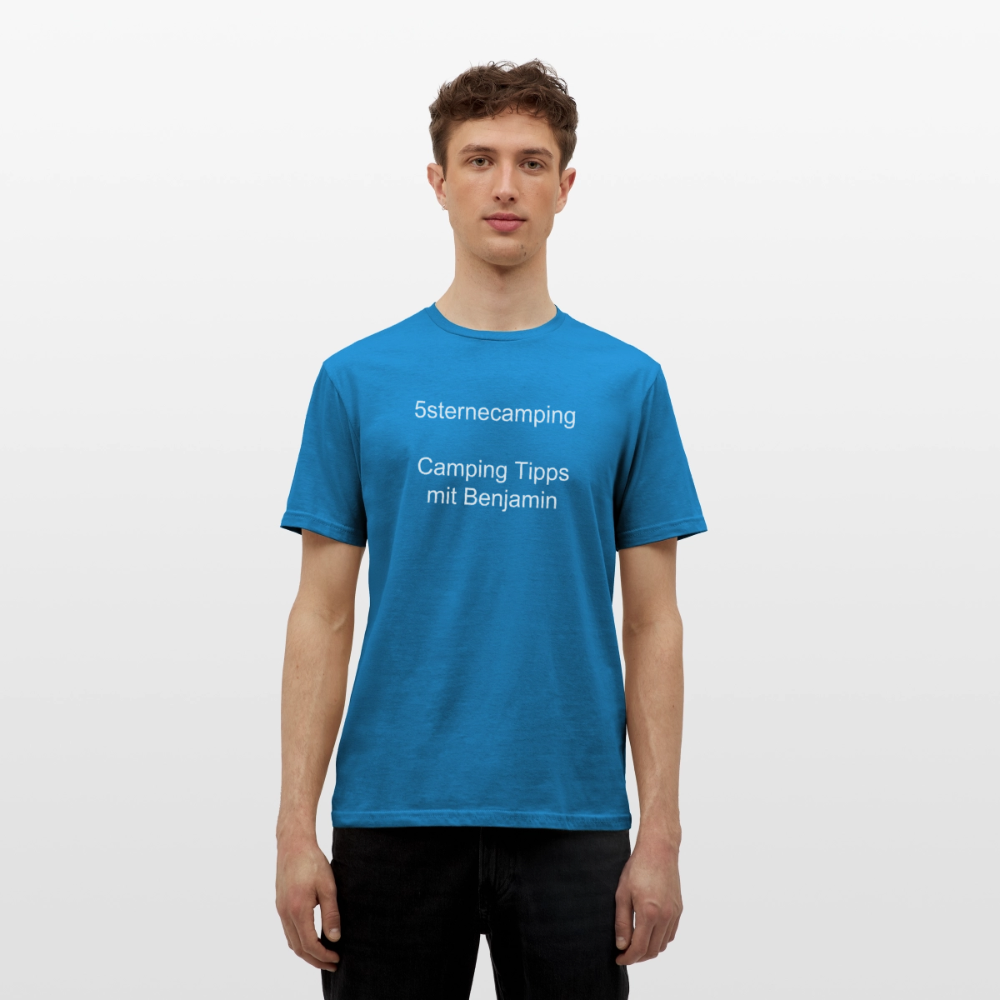 "5sternecaming" Männer T-Shirt - Royalblau