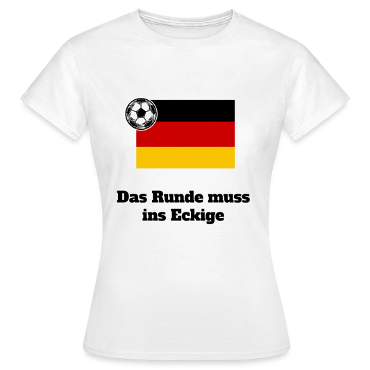 „Das Runde“ Frauen T-Shirt - Weiß