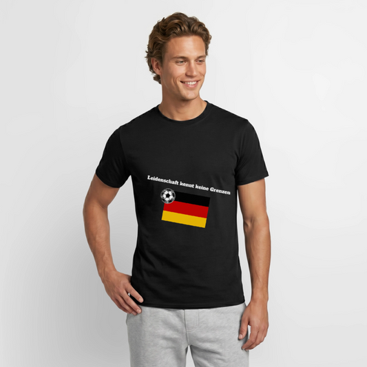 „Leidenschaft“ Männer T-Shirt - Schwarz