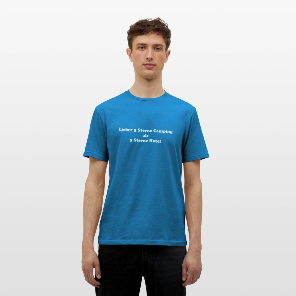 5 Sterne Camping Männer T-Shirt - Royalblau