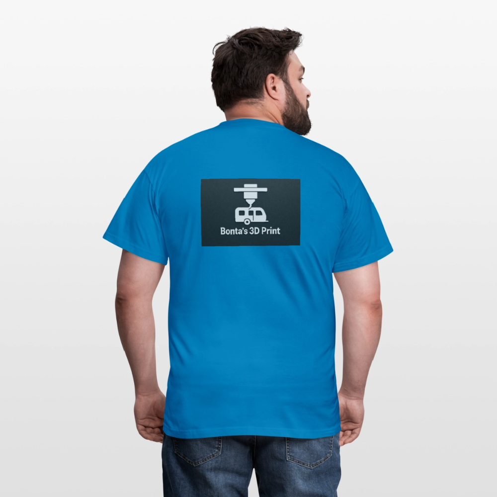 "Bonta's 3D Print Logo" Männer T-Shirt - Royalblau