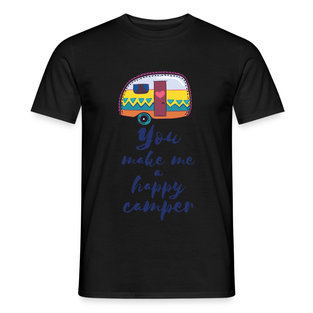 Männer T-Shirt - Schwarz