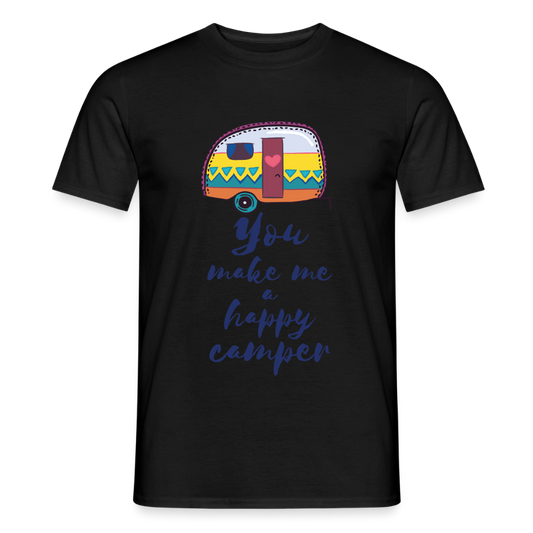 Männer T-Shirt - Schwarz
