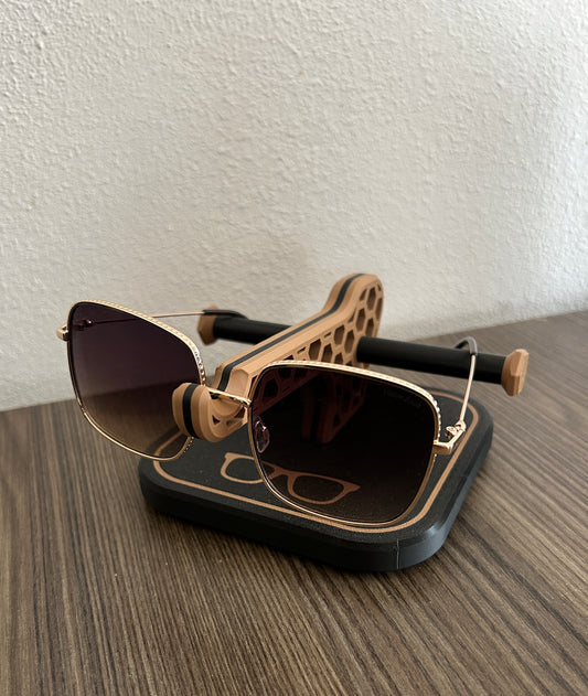 3D gedruckter Sonnenbrillenhalter für eine zwei oder vier Brillen