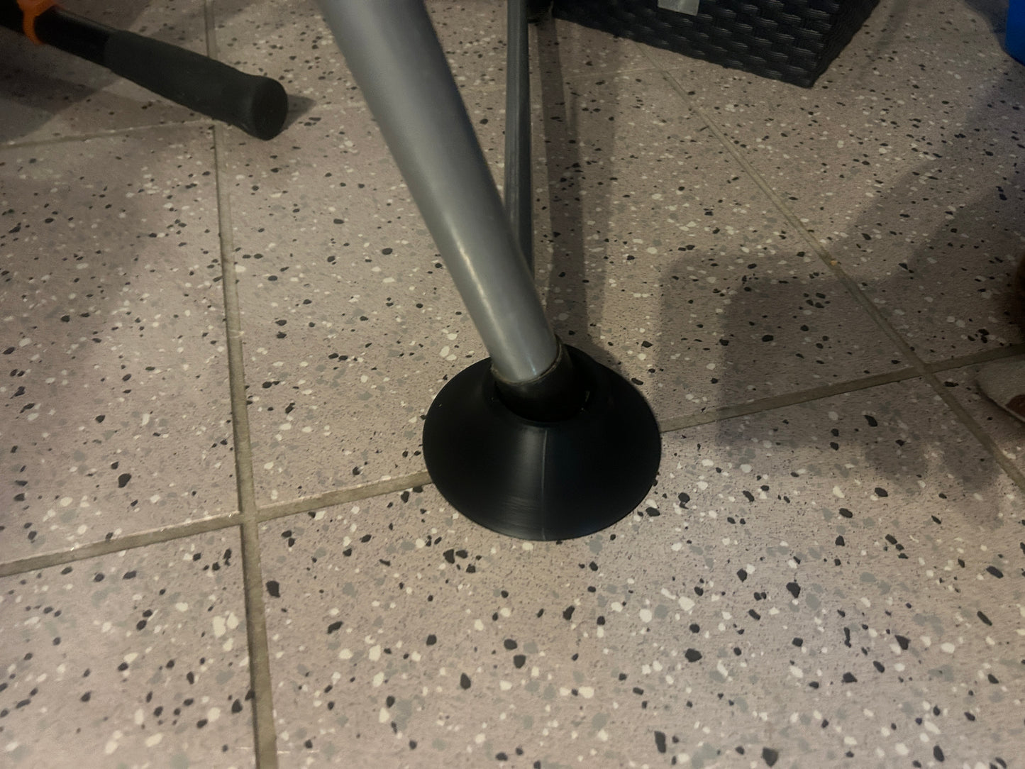 Standfußverbreiterung für Trittstufe