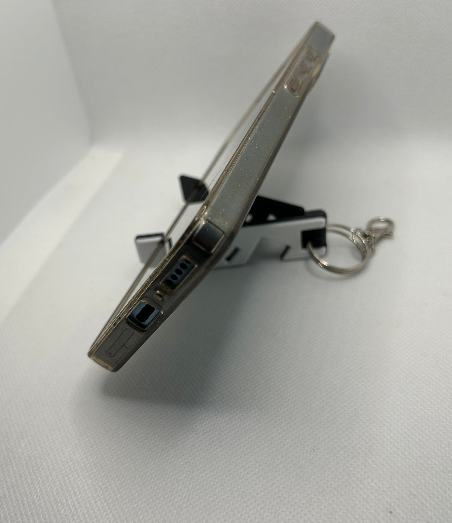 3D gedruckte Handyhalterung für den Schlüsselbund
