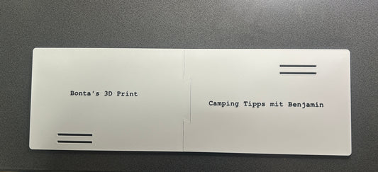 Winterabdeckung für Kühlschrank im Wohnwagen