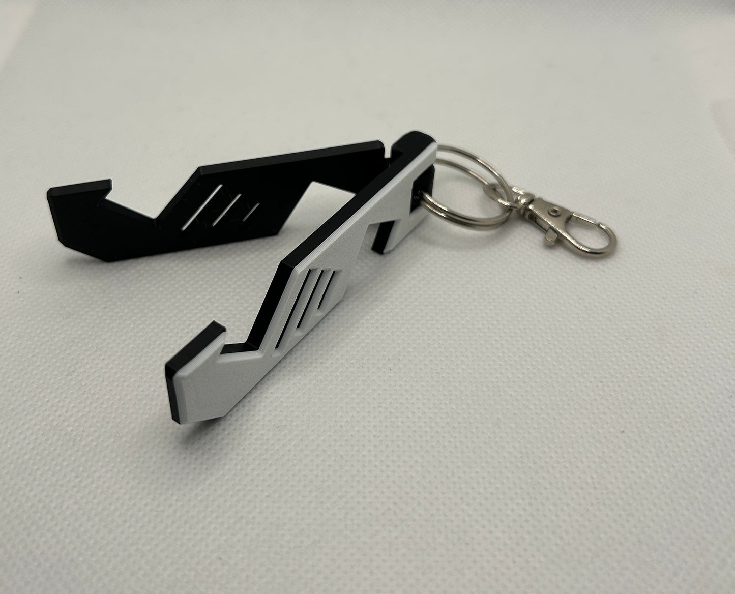 3D gedruckte Handyhalterung für den Schlüsselbund