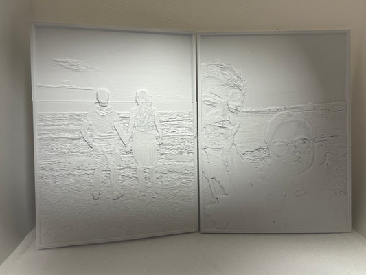 Personalisierte 3D Lithophane – Einzigartige Bilder in Licht und Schatten