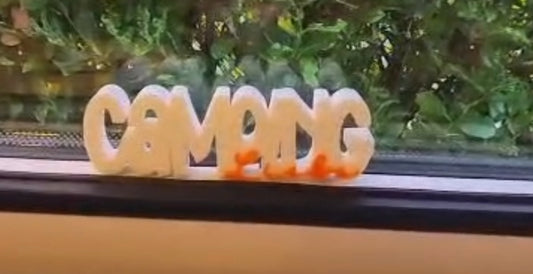 Deko Schriftzug „Camping Liebe“
